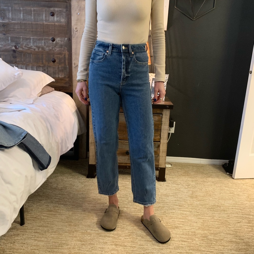 Wild fable highest rise balloon hem jeans